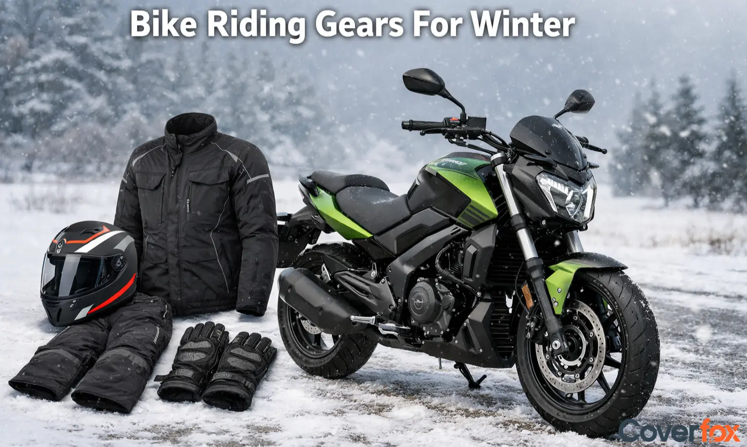 Winter riding gears for bike owners
